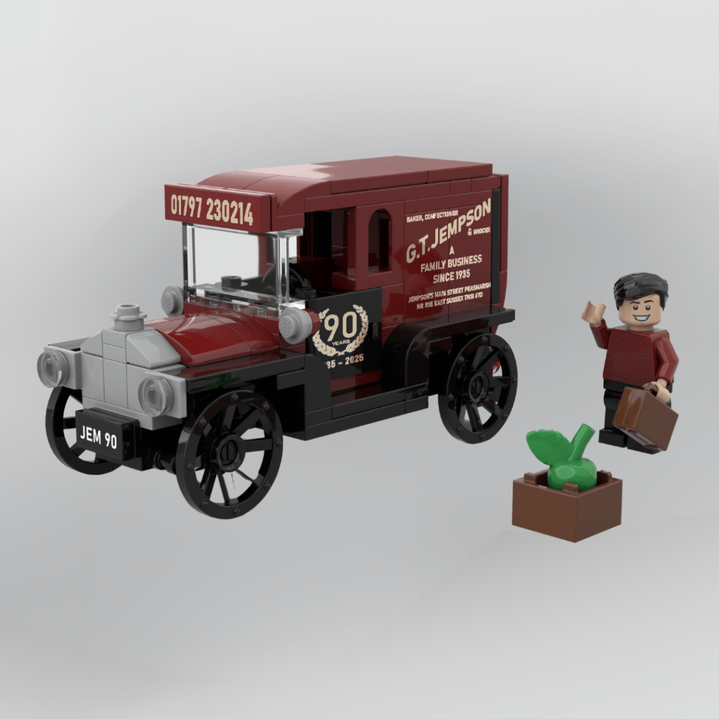 Jempson's 90th Anniversary Building Blocks Van