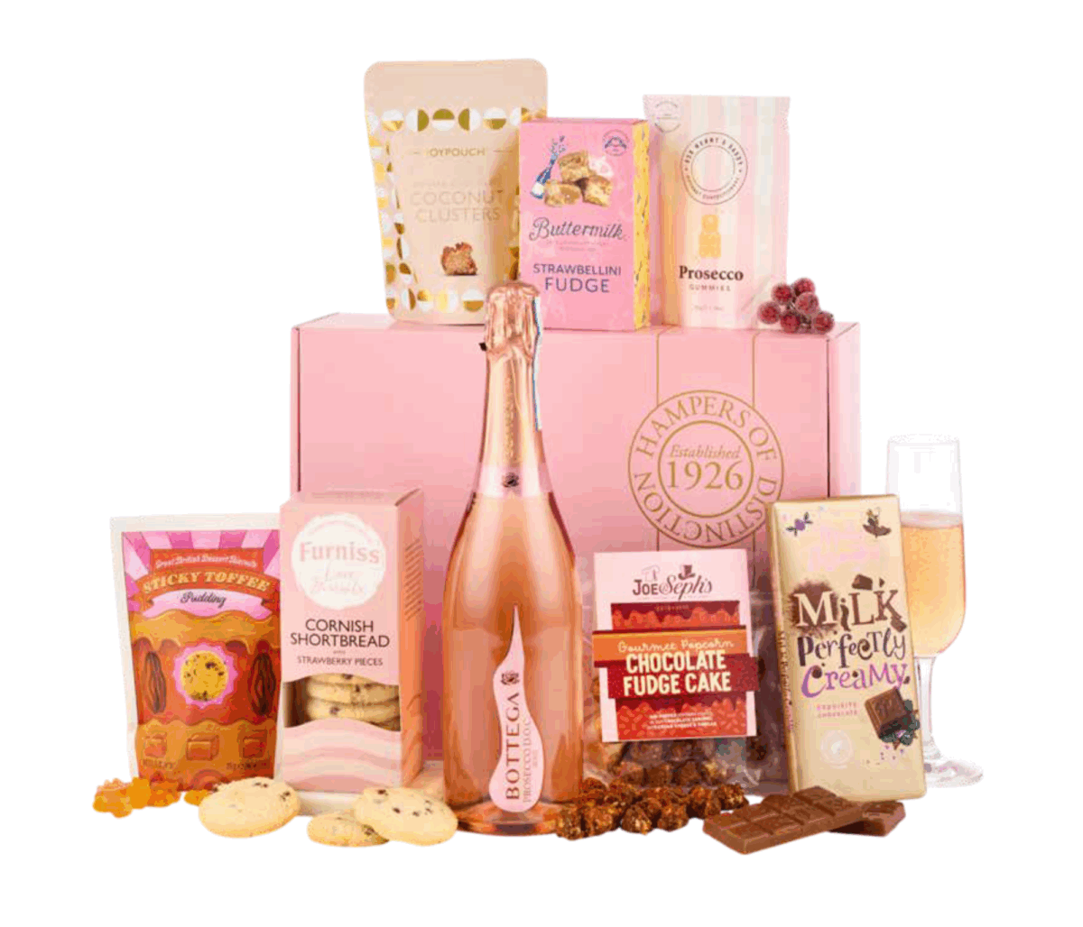 Luxury Rose Prosecco Gift Box